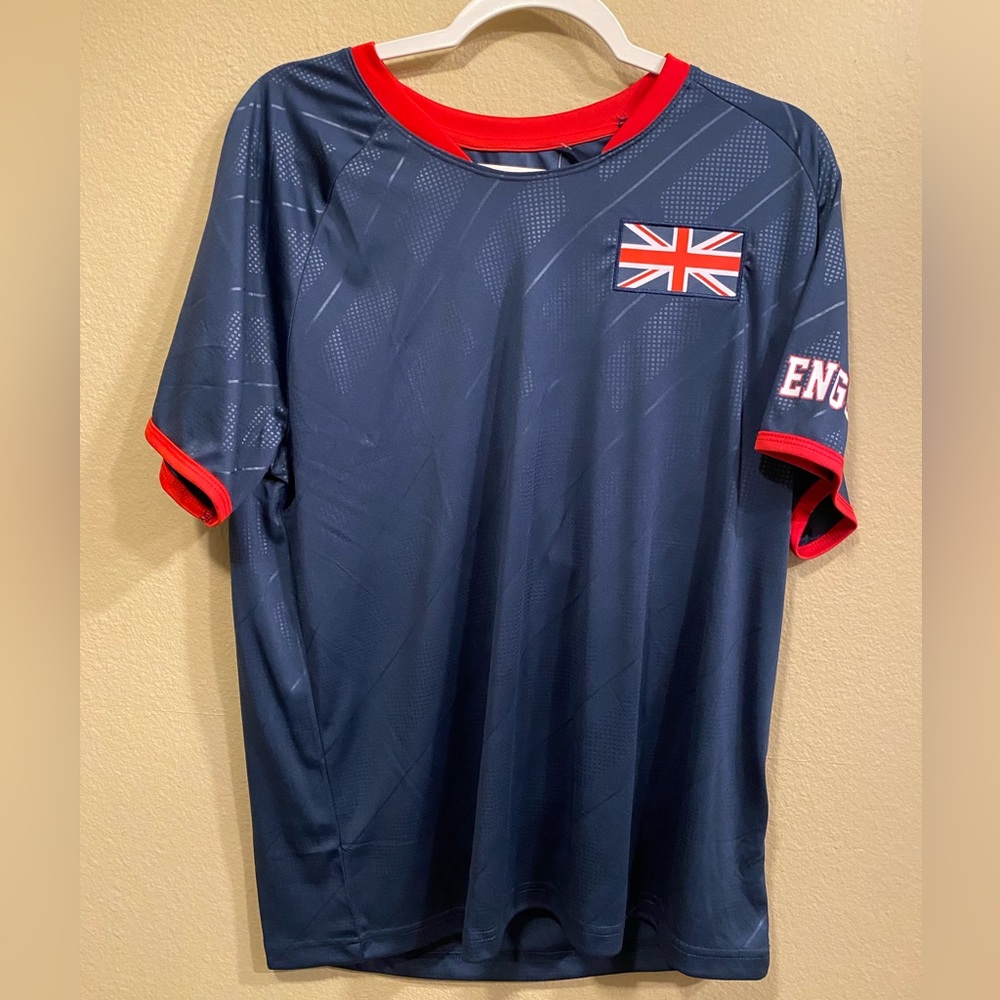 England mens soccer jersey